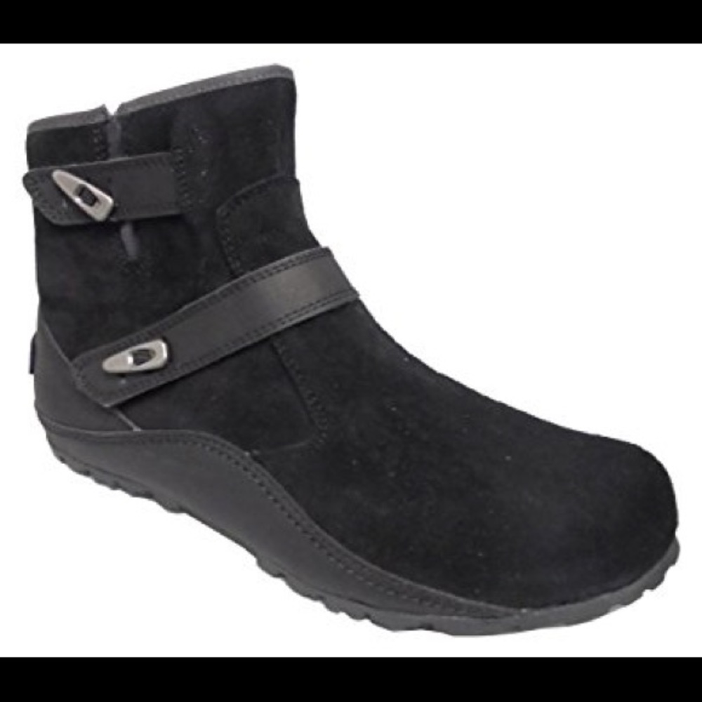 Merrell Haven Suede Duo waterproof suede booties